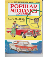 POPULAR MECHANICS MAGAZINE SEPTEMBER 1957 TECHNOLOGY INVENTIONS FORD EDSEL - $13.37 CAD