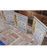 New Orleans French Quarter Historic Street Signs -  Ceramic Coasters  - $32.00+