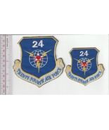 US Air Force USAF 24th Air Force Cyber &amp; Combat Command Lackland AFB 2 P... - $18.99