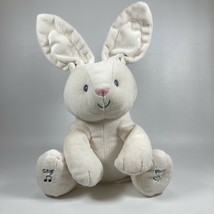 Gund Baby Flora The Bunny Animated Plush Stuffed Animal Toy Cream 12 inch - £18.69 GBP