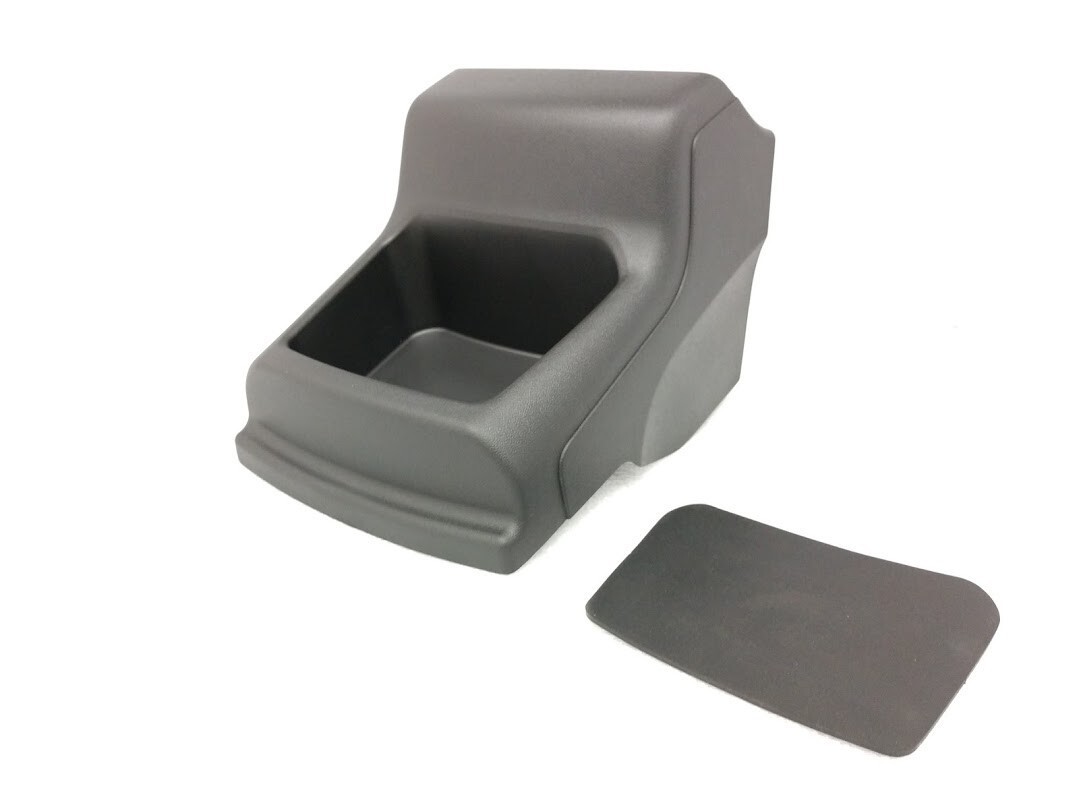 Camaro 2016-2020 tail storage bin station +rubber pad for center console... - $19.00