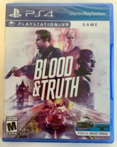 NEW Blood &amp; Truth Sony PlayStation 4 PS4 PSVR 2019 Video Game playstation vr - £14.05 GBP