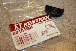 Kenroy H TYPE TRACK LIGHT BLACK DEAD END CAPS #80103BK CHOOSE 2, 4, 6, 8 - $10.00+