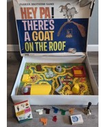 HEY PA! THERE&#39;S A GOAT ON THE ROOF PARKER BROTHERS 1966 99% COMPLETE NO ... - £30.44 GBP