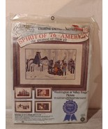 Paragon Needlecraft Spirit of &#39;76 America Washington at Valley Forge Cre... - $15.95