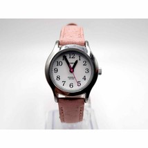 Timex Indiglo Watch Women New Battery Pink Seconds Hand 23mm R2 - $22.00