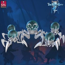 3D Printed STL Miniatures Glass Spiders The Frost City 2 28 - 32mm War Gaming - $18.42+