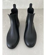 Dirty Laundry Women’s Black Rubber Boots Size 8 Beautiful - $17.77