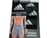 Adidas Performance Mesh Boxer Briefs 3 Pack Size S - $24.70