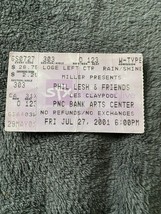 Phil Lesh &amp; Friends Les Claypool PNC Bank Arts Center 7/21/2001 - $28.05