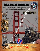 Dead and Company VIP Poster 2025 60th Anniversary by Jaye Metcalfe - €362,34 EUR Dead and Company VIP Poster 2025 60th Anniversary by Jaye Metcalfe - €362,34 EUR