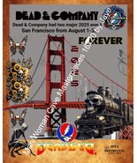 Dead and Company VIP Poster 2025 60th Anniversary by Jaye Metcalfe - $7,741.19 MXN