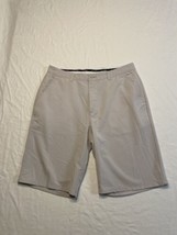 Travis Mathew Flat Front Chino Khaki Shorts Men’s 34 Stretchy Pockets Golf  - $24.19