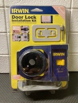Irwin 3111001 Door Lock Installation Kit With Bonus Router Bit / Latch Plate Jig - £9.21 GBP