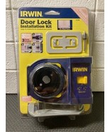 Irwin 3111001 Door Lock Installation Kit With Bonus Router Bit / Latch P... - £9.20 GBP