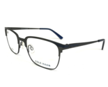 Cole Haan Eyeglasses Frames CH4051 033 GUNMETAL Grey Blue Square 53-19-140 - $93.42