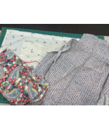 Vintage Material Women&#39;s Apron&#39;s 3pc Lot - €12,84 EUR