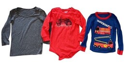 Toddler Boy Clothes Lot 24M Carter’s Carhartt 14pc Pajamas Outfit 24 Months image 7