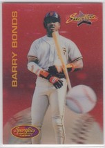 G) 1994 Pinnacle Sportflics 2000 Hologram Baseball Trading Card Barry Bonds #190 - £1.54 GBP