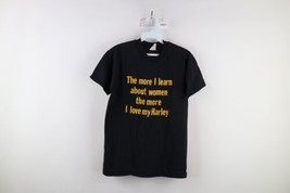 Vtg 80s Harley Davidson Mens M Learn About Women More I Love My Harley T-Shirt - £118.36 GBP