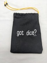 Got Dice 5x7&quot; Dice Bag Dnd RPG Acessory Ghg05 - £8.32 GBP