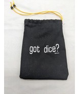 Got Dice 5x7&quot; Dice Bag Dnd RPG Acessory Ghg05 - $11.14