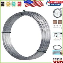 Polished 100 Feet Steel Picture Hanging Wire – Flexible &amp; Corrosion Resi... - $210.36 MXN