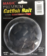 magic premium catfish bait midnight blood #3602-ketch lots of fish-NEW-S... - $146.72 MXN