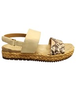 Soul Naturalizer Dorri Slingback Sandals Womens US 8.5M Brown Tan Hook &amp;... - $546.62 MXN