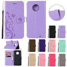 For Motorola Moto E5 Plus/G6 Plus Butterfly Wallet Flip Leather Phone Case Cover - £36.21 GBP