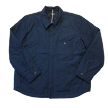 NWT Everlane The ReNew Quilted Liner Jacket in Navy Blue Primaloft Shacket XL - £59.27 GBP