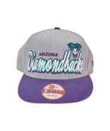 Arizona Diamondbacks New Era 9Fifty Snapback Script Cooperstown Collection - $922.95 MXN