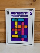 Wordsearch Vocabulary Builders Vintage NEW Grade 5 1976 Unused - £17.38 GBP