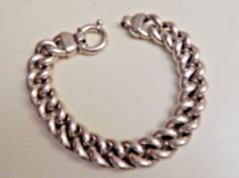 925 Sterling Silver  Italy  Milor CHAIN Bracelet 8&quot;  41 Grams - £146.14 GBP