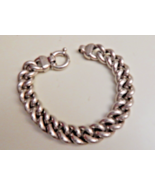 925 Sterling Silver  Italy  Milor CHAIN Bracelet 8&quot;  41 Grams - £146.14 GBP