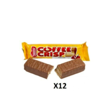 12 Coffee Crisp Chocolate Bars Full Size 50g Each NESTLE Canada FRESH DE... - $474.55 MXN