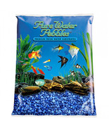 Marine Blue Acrylic-Coated Aquarium Gravel by Pure Water Pebbles - £16.31 GBP+