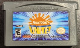 Nicktoons Unite! (Nintendo Game Boy Advance Gba, 2005) Cl EAN Ed &amp; Tested - £7.15 GBP