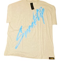 Sneaktip Men&#39;s Sneaktip Logo T-shirt Gray Size 2XL - £15.48 GBP