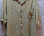 Joseph &amp; Feiss 100% Silk Button Up Camp Shirt XL Short Sleeve Hawaiian p... - $10.39