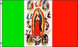 Brand New Mexico Guadeloupe Flag 3x5 Banner Flags FL054 Religious Angels Mexican - £5.20 GBP