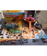 Vtg Louis Marx &amp; Co. Noah&#39;s Ark Play Set 1960&#39;s Toy Animals Parts Lot w/... - $98.99