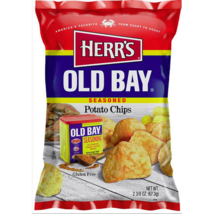 Herr&#39;s Old Bay Seasoned Crab Potato Chips, 24-Pack 2.375 oz. Single Serv... - $74.20