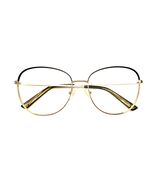 Salsa Eyeglasses SA 20218 Black/Gold 54-16-145 - $29.70