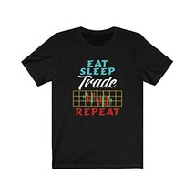 Express Your Love Gifts Gift for Traders, Eat Sleep Trade Repeat Stock M... - £20.54 GBP