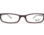 Ray-Ban Eyeglasses Frames RB5089 2213 Purple Brown Rectangular 50-17-140 - $69.91