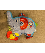 Fisher Price plush Elephant baby toy rattle crinkle - £16.13 GBP