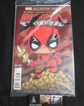 Deadpool Marvel Collector Corps #1 Comic Book w/ Ultra Pro bag ComicCare... - $12.79