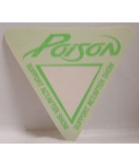 POISON / BRET MICHAELS - VINTAGE ORIGINAL CONCERT TOUR CLOTH BACKSTAGE PASS - $10.00