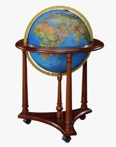 LaFayette Illuminated Floor Globe - Antique by Replogle Globes - $800.00